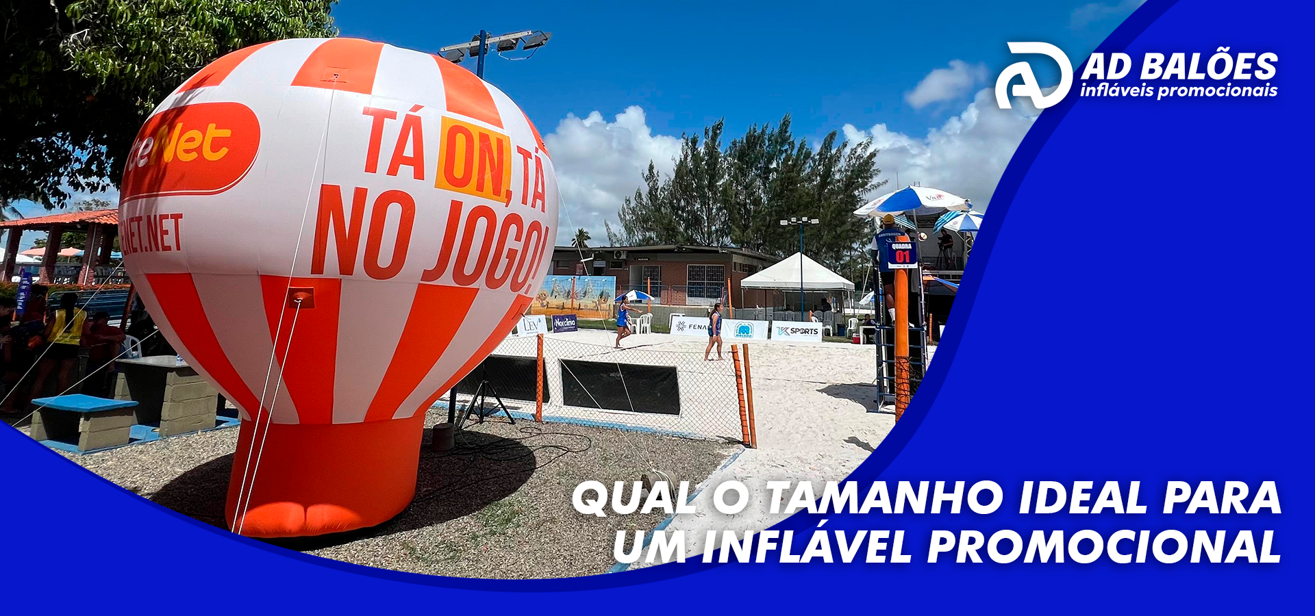 Qual o tamanho ideal para um inflável promocional?